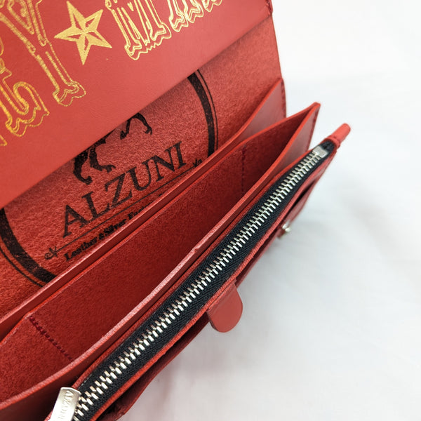 N様限定 トラッカーウォレット 芯通しレッド