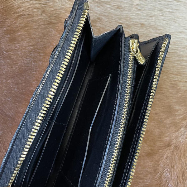 限定キャストコイン スリム財布 クロコダイル