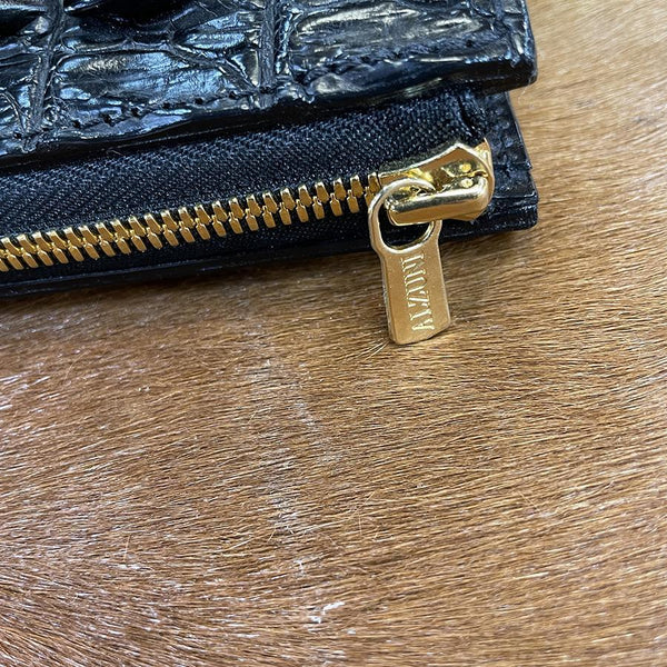 限定キャストコイン スリム財布 クロコダイル