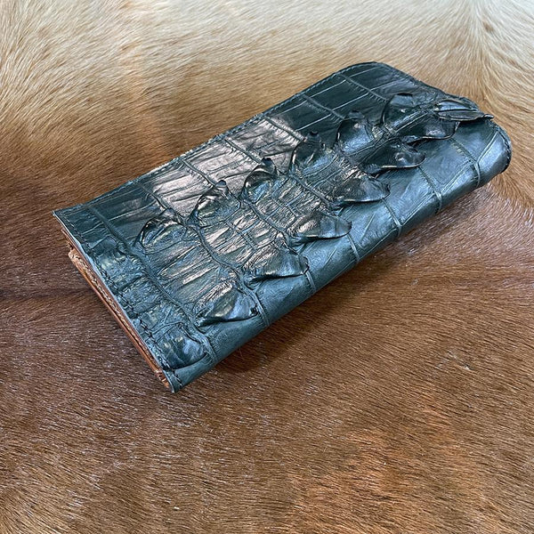 限定キャストコイン スリム財布 クロコダイル