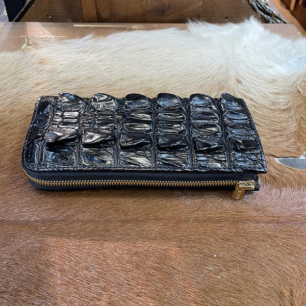 限定キャストコイン スリム財布 クロコダイル