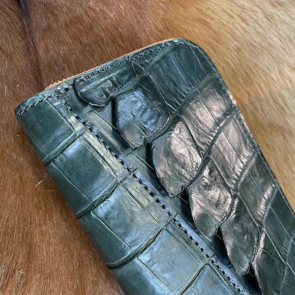 限定キャストコイン スリム財布 クロコダイル