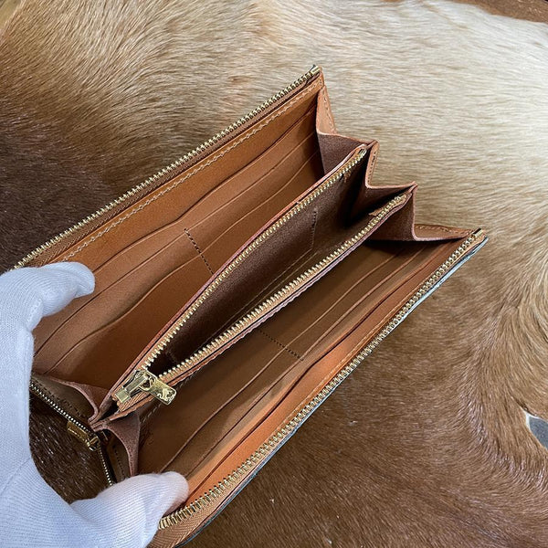 限定キャストコイン スリム財布 クロコダイル