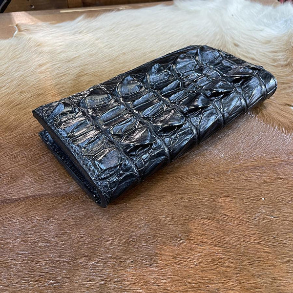 限定キャストコイン スリム財布 クロコダイル
