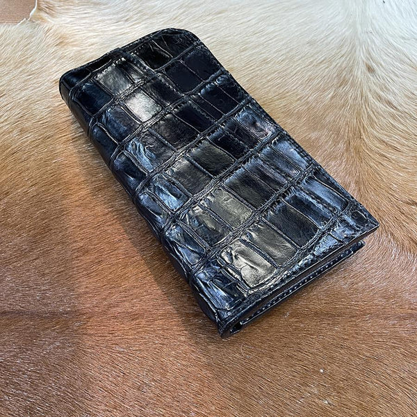 限定キャストコイン スリム財布 クロコダイル