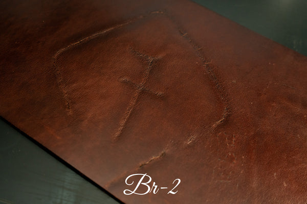 焼印トラッカーウォレット ミドル ブラウン 【限定品】