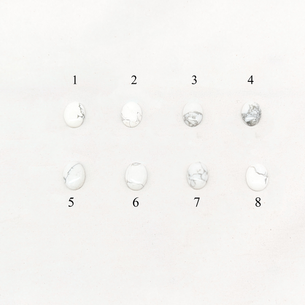 印台コンチョ ハウライト10x14