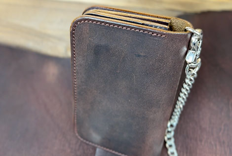 トラッカーウォレット限定品(和牛オイルレザー)