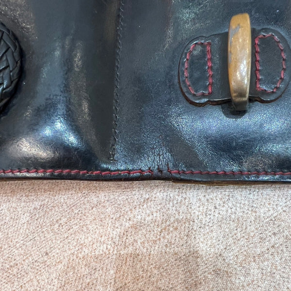 K様限定 三つ折り長財布silverカスタム&修理