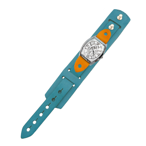 オリジナルリストウォッチ ブルー×マリア(wh)