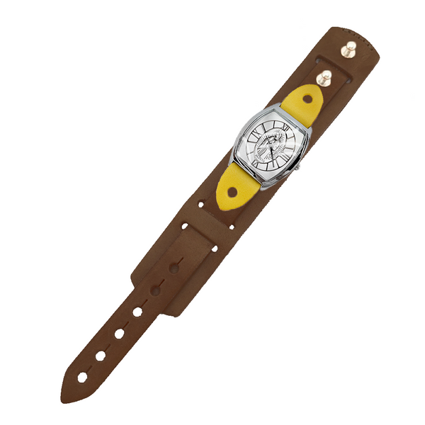 オリジナルリストウォッチ ブラウン×マリア(wh)