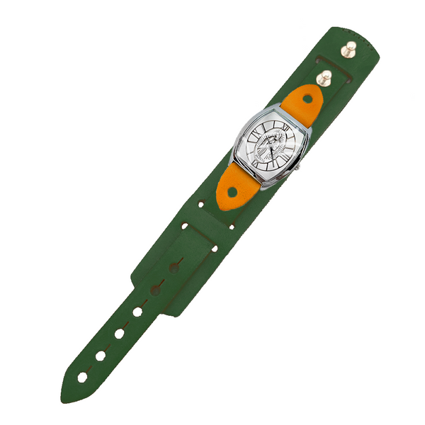 オリジナルリストウォッチ グリーン×マリア(wh)