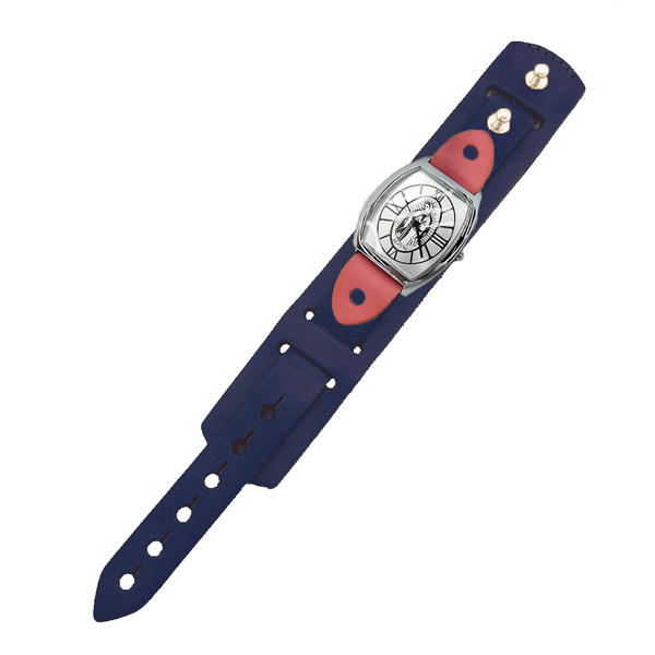 オリジナルリストウォッチ ネイビー×マリア(wh)