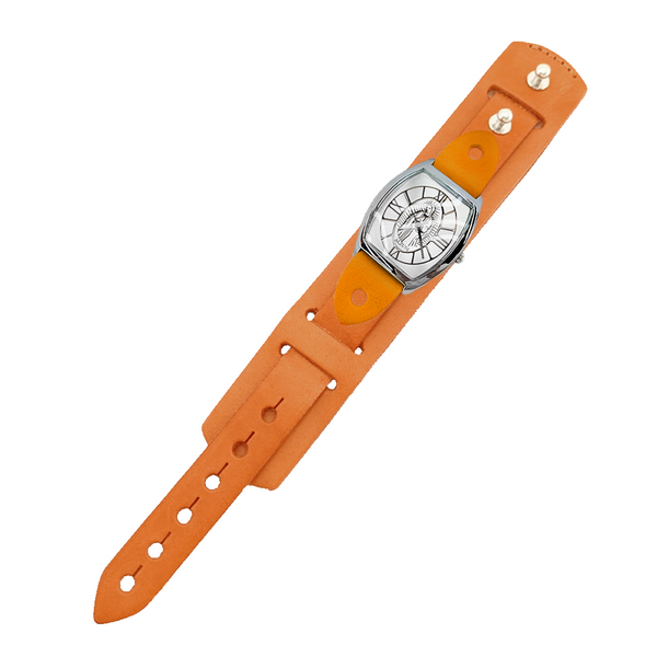 オリジナルリストウォッチ オレンジ×マリア(wh)