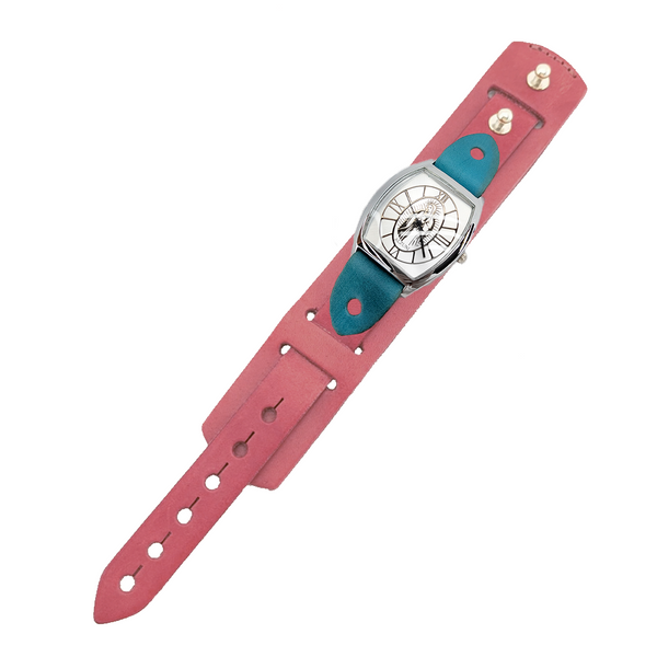 オリジナルリストウォッチ ピンク×マリア(wh)