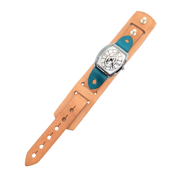 オリジナルリストウォッチ ヌメ色(サドル)×マリア(wh)