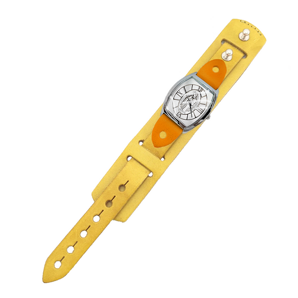 オリジナルリストウォッチ イエロー×マリア(wh)