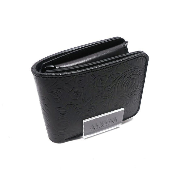 5111 ショート財布 フラワーエンボス