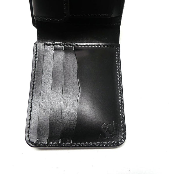 5111 ショート財布 フラワーエンボス