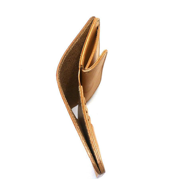 ミニマム財布 フラワーエンボス