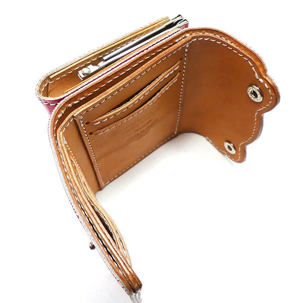 プチウォレット フロッグ グレンチェック