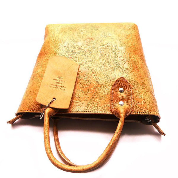 ミニトートバッグ ペイズリー