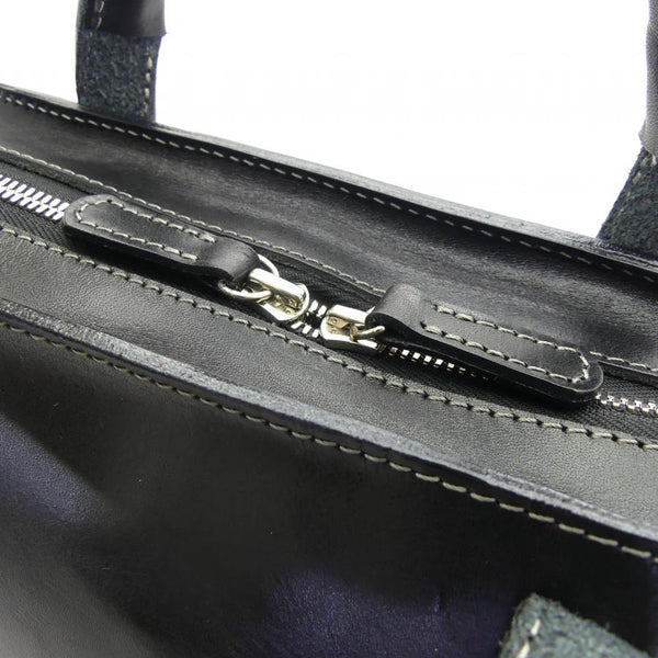 シック ミニトート ファスナー