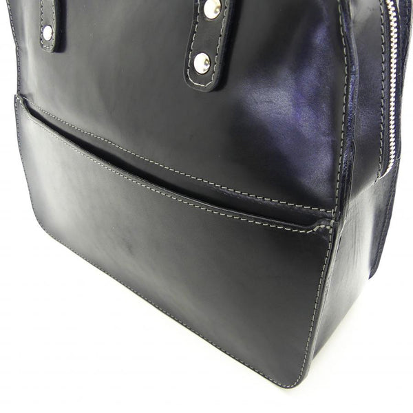 シック ミニトート ファスナー