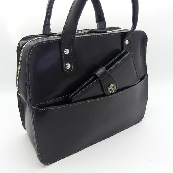 シック ミニトート ファスナー