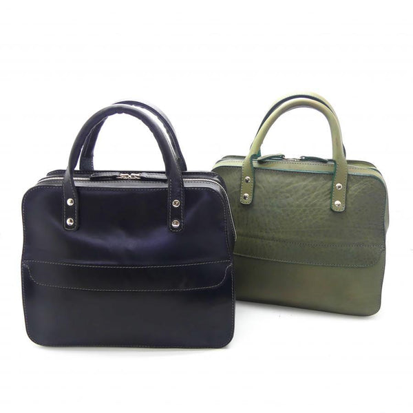 シック ミニトート ファスナー