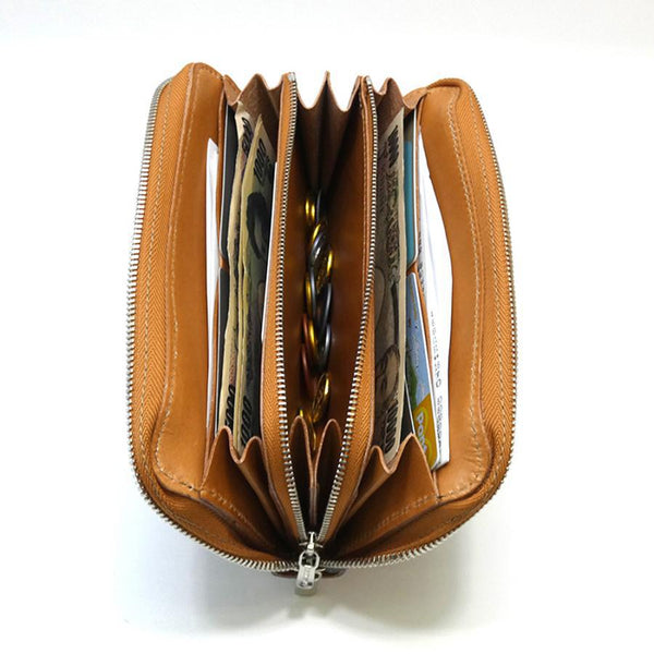 K様限定SPオーダー 両マチFRF財布 L字 スリム フルゾウリボン