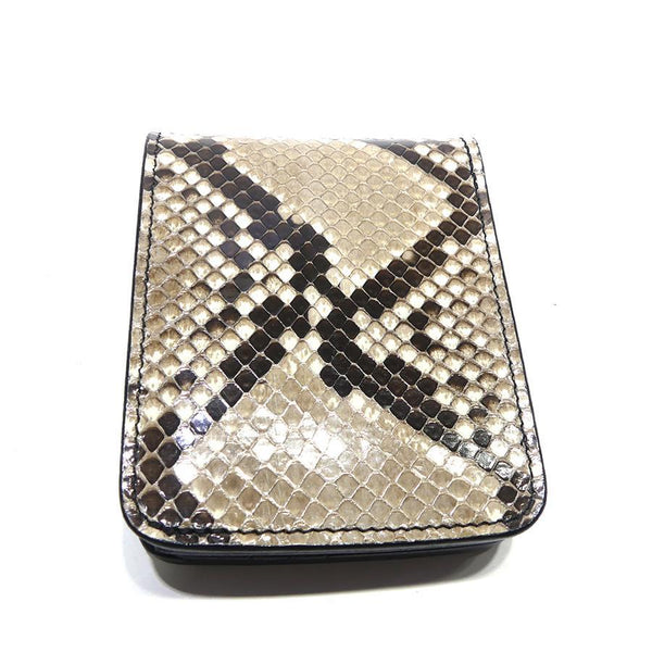 ショート財布 パイソン