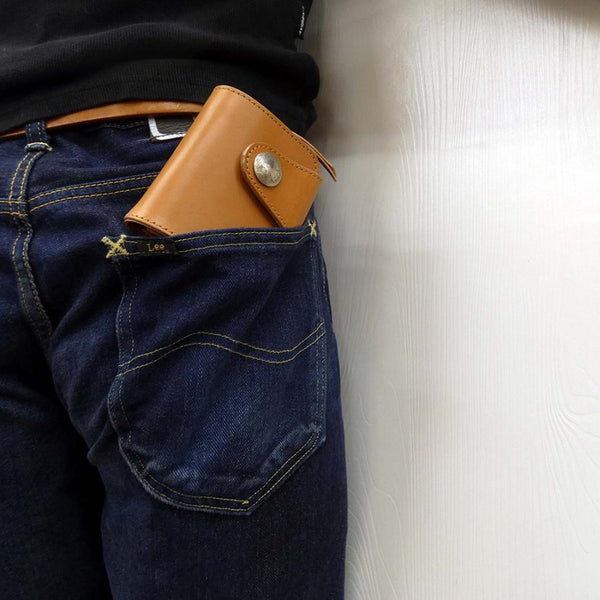 ベロ小財布 サドル