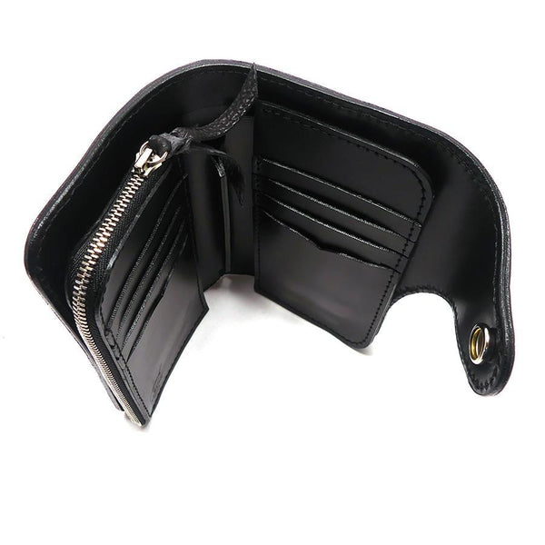 ベロハーフ財布 シャーク