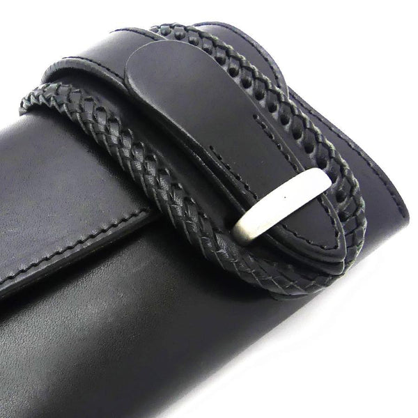 527タイプ カンWステッチ インディアナレザー <熟成革>