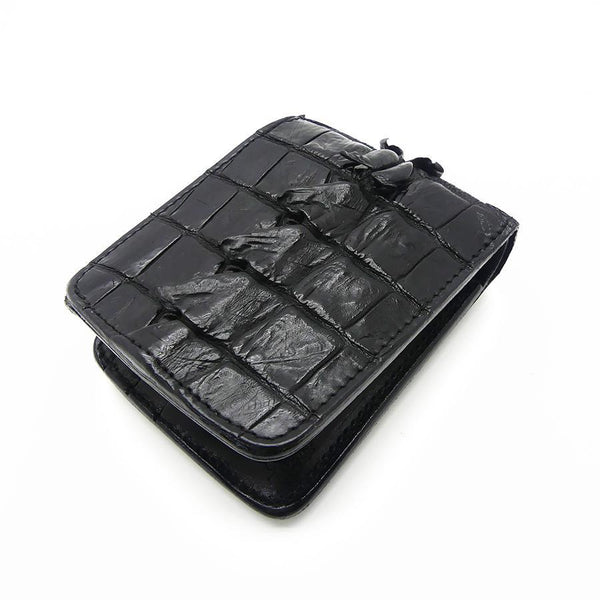 124タイプ NEWショート財布 シャムワニ ホーンバック