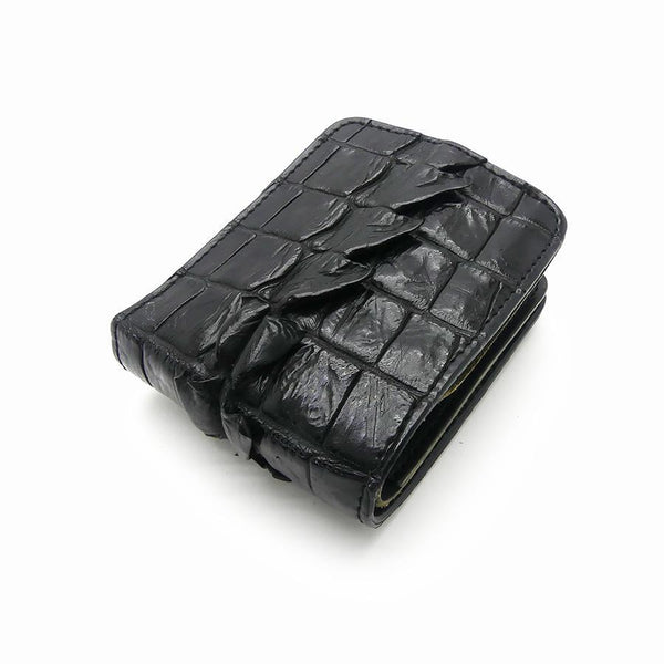 124タイプ NEWショート財布 シャムワニ ホーンバック