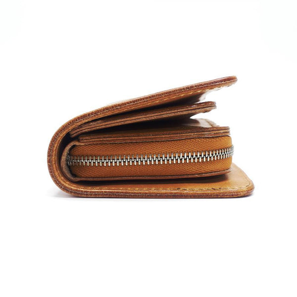 ハーフ財布 L字コイン サドル