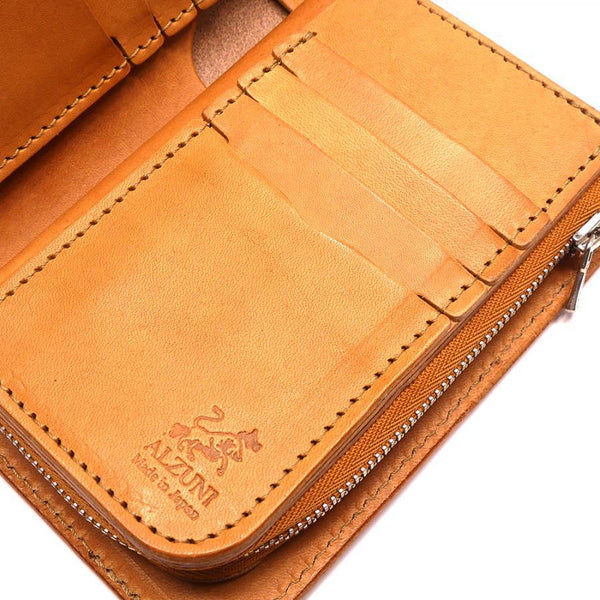 ハーフ財布 L字コイン サドル