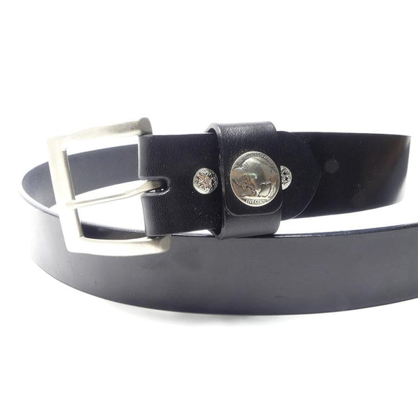 40mm シームレス かぶせコンチョタイプ ベルト インディ