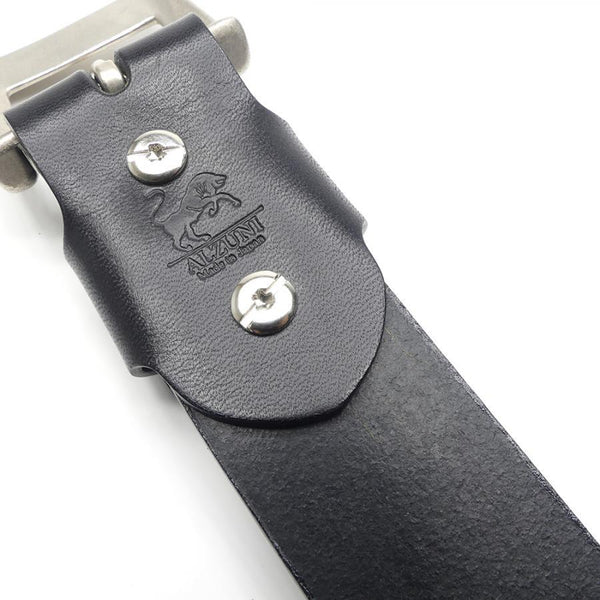 40mm シームレス かぶせコンチョタイプ ベルト インディ