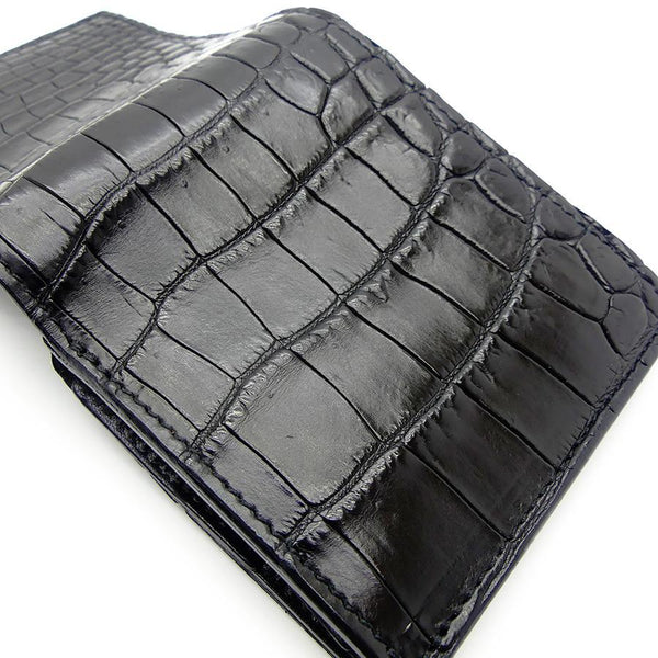 ショートBOX財布 シャムワニ