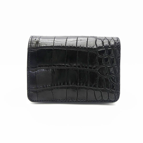 ハーフBOX財布 シャムワニ