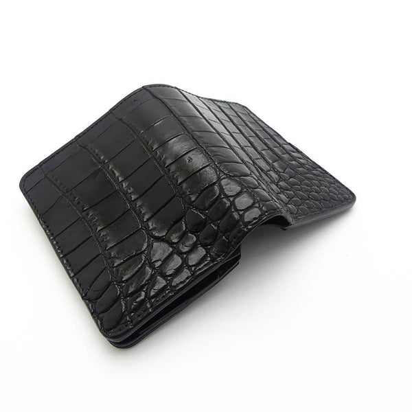 ハーフBOX財布 シャムワニ