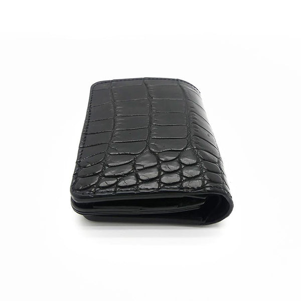 ハーフBOX財布 シャムワニ