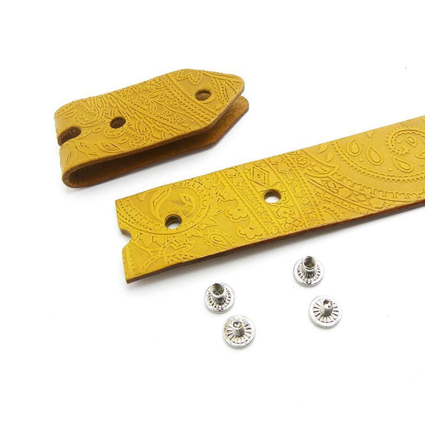 40mmかぶせベルト ペイズリー