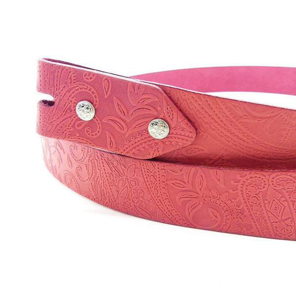 40mmかぶせベルト ペイズリー