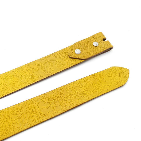 40mmかぶせベルト ペイズリー