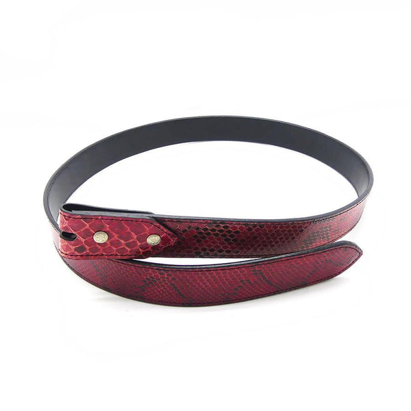 40mm かぶせベルト パイソン