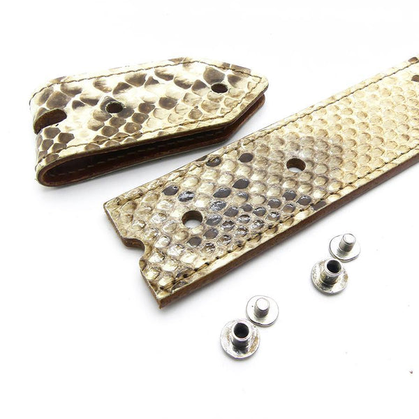 40mm かぶせベルト パイソン